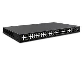 48-Port Gigabit + 4 SFP L2 managed POE switch